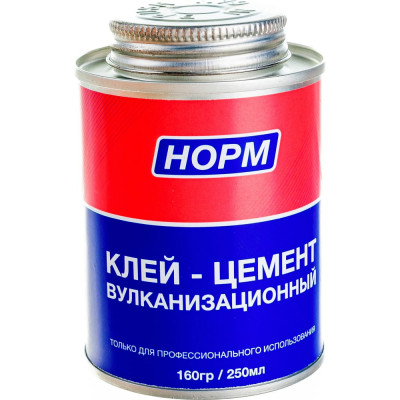 NORM клей-цемент для холодной вулканизации 250мл 14-008