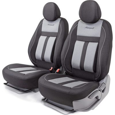 Получехлы на передние сиденья AUTOPROFI CUSHION COMFORT CUS-0405 BK/GY