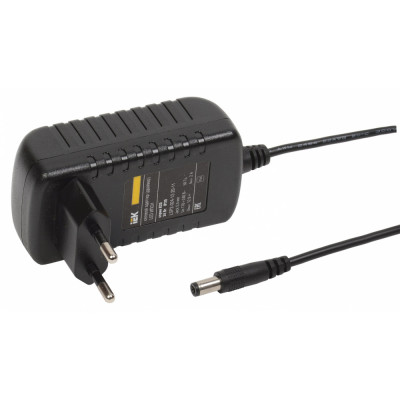 IEK Драйвер LED ИПСН 24Вт 12 В адаптер -JacK 5,5 мм IP20 -eco LSP2-024-12-20-11