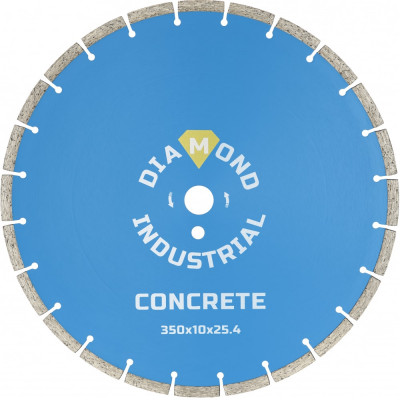 Сегментный алмазный диск по бетону Diamond Industrial DIDC350