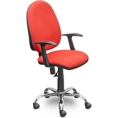 Easy Chair Кресло UPEChair 223 PC ткань красная С02, хром,1 шт 754096