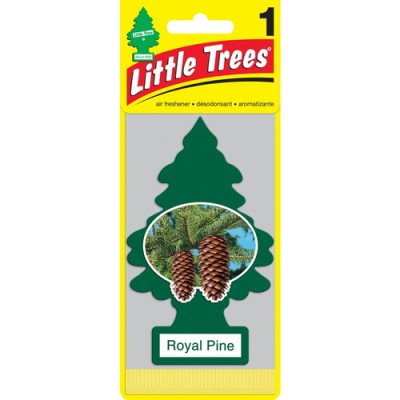 Ароматизатор в машину Car-Freshner Ёлочка Royal Pine Королевская сосна U1P-10101-RUSS