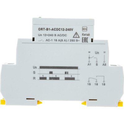 Реле задержки выключения IEK ORT ORT-B1-ACDC12-240V