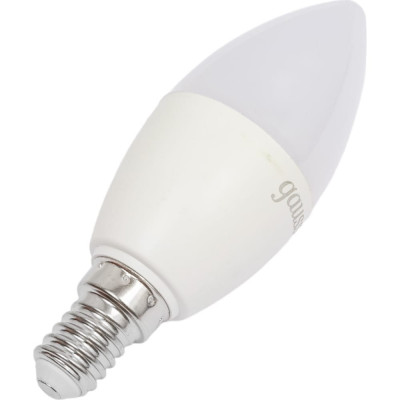 Gauss Лампа Smart LED Свеча С37 6W E14 RGBW+dim 1/10/100 103101406