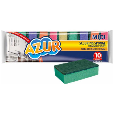 AZUR Губки 10шт. 030160