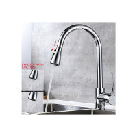 LEDEME Смеситель для кухни с выдвижной лейкой L6155 89904
