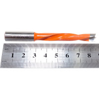 Сверло присадочное усиленное "глухое" (8x85 мм; S=10x27 мм; LH) ROTIS 412.0885L