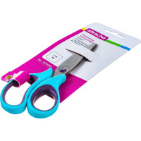 Тупоконечные ножницы Attache Town 170 мм, эргономичные ручки без покрытия, цвет фиолетовый/голубой 604062