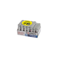 Батарейки SONNEN, КОМПЛЕКТ 30 шт, Alkaline, AA+ААА LR6+LR03, в коробке 455097