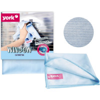 Салфетка из микрофибры YORK для окон 026150