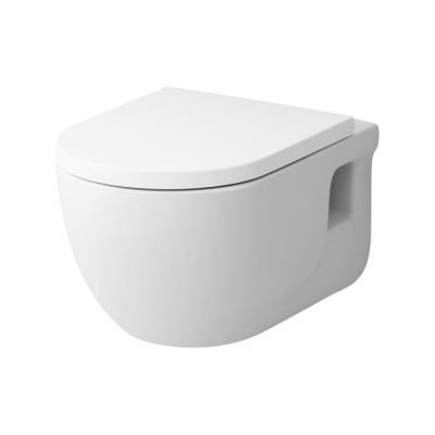 Подвесной унитаз AM.PM Like FlashClean с сиденьем микролифт C801701SC