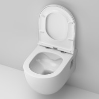 Подвесной унитаз AM.PM Like FlashClean с сиденьем микролифт C801701SC