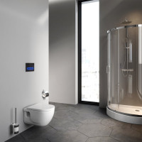 Подвесной унитаз AM.PM Like FlashClean с сиденьем микролифт C801701SC