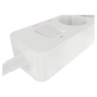 Удлинитель с USB зарядкой HARPER UCH-330 White H00002263