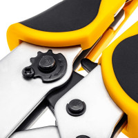 Пресс-клещи для обжима наконечников duwi PROFI 0.5-6мм², 2 сменные матрицы 26121 6