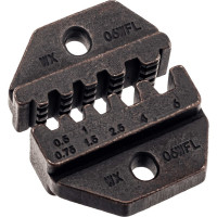 Пресс-клещи для обжима наконечников duwi PROFI 0.5-6мм², 2 сменные матрицы 26121 6