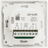 Термостат сенсорный встраиваемый SPYHEAT SDF-419B