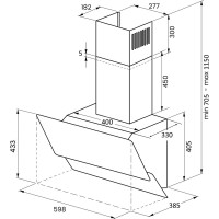 Вытяжка Kuppersberg F 600 C 5848