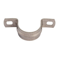 Металлическая двухлапковая скоба FORTISFLEX СМД INOX 21-22 мм 80136