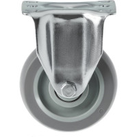 Колесо аппаратное фиксированное из термопластичной резины 340100F (100 мм; 130 кг) А5 1005812