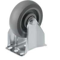 Колесо аппаратное фиксированное из термопластичной резины 340100F (100 мм; 130 кг) А5 1005812