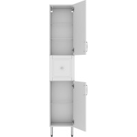Напольный пенал IDDIS Oxford 36 см, белый OXF36W0i97