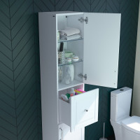 Напольный пенал IDDIS Oxford 36 см, белый OXF36W0i97