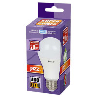 Лампа светодиодная PLED-SP 20Вт A60 5000К холодный белый E27 1800лм 230В/50Гц Jazzway 5009462A