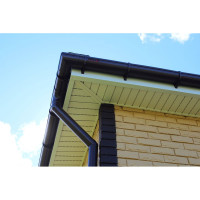 Кронштейн желоба GrandLine Grand Line slider ПВХ, шоколадный RAL 8017 179779