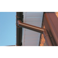 Кронштейн желоба GrandLine Grand Line slider ПВХ, шоколадный RAL 8017 179779