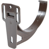 Кронштейн желоба GrandLine Grand Line slider ПВХ, шоколадный RAL 8017 179779