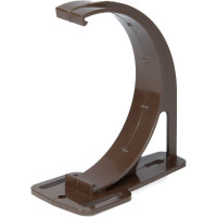 Кронштейн желоба GrandLine Grand Line slider ПВХ, шоколадный RAL 8017 179779