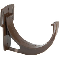 Кронштейн желоба GrandLine Grand Line slider ПВХ, шоколадный RAL 8017 179779