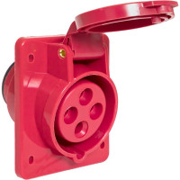 Розетка стационарная внутренняя EKF 414 3Р+PЕ 16А 380В IP44 ps-414-16-380