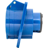 Розетка стационарная внутренняя EKF 423 2Р+РЕ 32А 220В IP44 ps-423-32-220