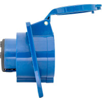 Розетка стационарная внутренняя EKF 423 2Р+РЕ 32А 220В IP44 ps-423-32-220