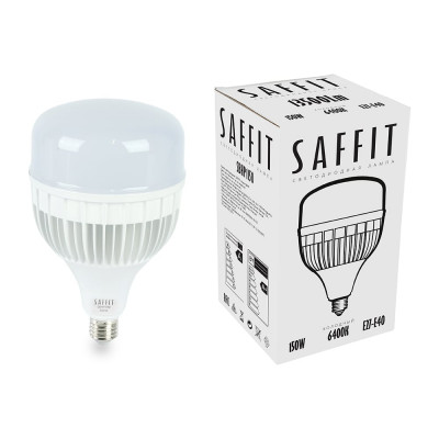 Светодиодная лампа SAFFIT 150W 230V Е27-E40 6400K T160, SBHP1150 55144