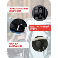 Полировальная электрическая эксцентриковая машинка RUPES LHR15ES STD В0000000172664