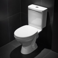 Унитаз-компакт Santek "Лига" эконом: 2-режима, PP 1.WH30.2.197 1WH302197