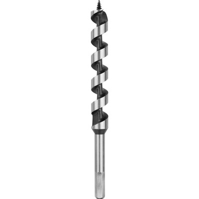 Сверло по дереву спираль Левиса (10х220 мм) Vertextools 444-10-220