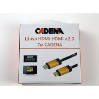 Шнур HDMI-HDMI CADENA v.2.0 7м