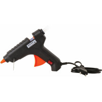 Клеевой пистолет BRAUBERG 60Вт для стержня 11 мм, с выключателем, в блистере, 671053