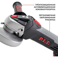 Аккумуляторная угловая шлифмашина P.I.T. PWS20H-125C/1
