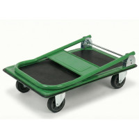 Платформенная стальная тележка EURO-LIFT ТН150 г/п 150 кг, диаметр колеса 100мм 00000248