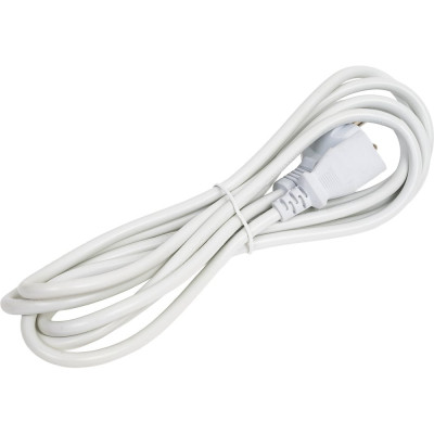 Шнур питания LANMASTER C13-Schuko, 3х0.75, 220В, 10А, белый, 3 метра LAN-PP13/SH-3.0-WH
