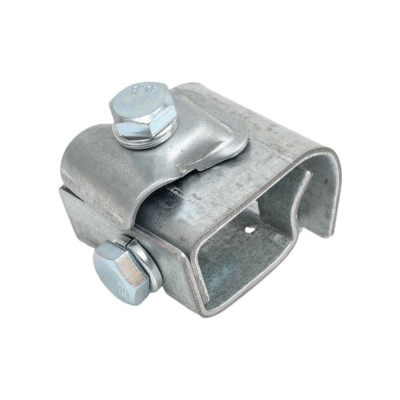 Держатель круглого проводника EZETEK 8-10мм для желоба водостока, оцинковка 91081