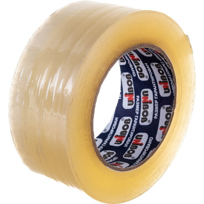 Лента клейкая упаковочная Unibob прозрачная 48 мм х 132 м 600 211727 31247