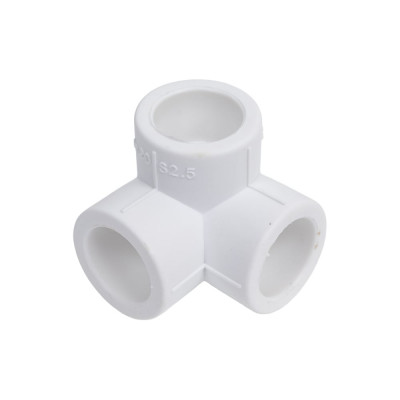 Угловой тройник Blue Ocean полипропиленовый, 20x90 град PPRF/EET(W)-20