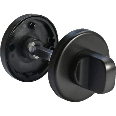 Дверная завертка MORELLI LUX-WC-R NERO, цвет - черный 9012354