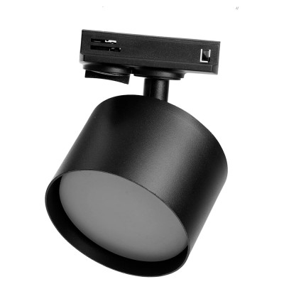Светильник для натяжных потолков FERON AL159 трековый однофазный на шинопровод под лампу GX53, черный, 41367